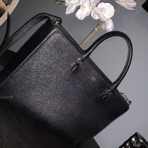 Authentic Large Tory Burch Leather Tote🌸